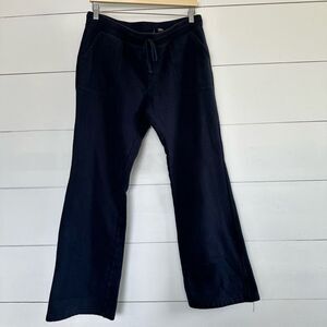 Polo Jeans Co Vintage Ralph Lauren Women’s Large Navy Logo Butt Sweatpants Y2K